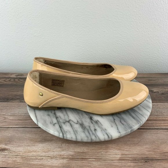 ugg leather flats
